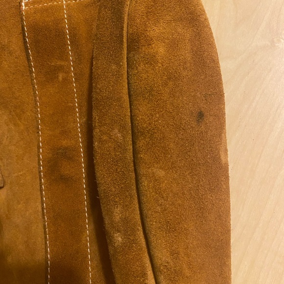 Gently used Kylie Malibu handbag , with minor discoloration and spot - Picture 5 of 6